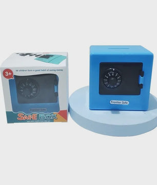 Mini Bank Money Box Retro Atm Rotating Password Cash Coins Saving Box Bank Safe Box Automatic Deposit Banknote Christmas Gift