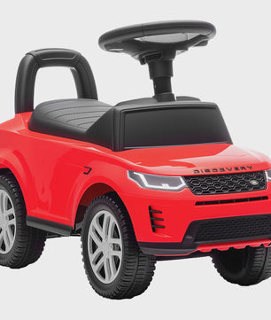 Land Rover Licentie Loopauto Rood voor Kinderen 18-36 Maanden met Geluid en Opbergruimte
