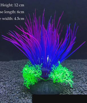 Kunstplanten Aquarium Set - Levendige Decoratie voor Vissenkom en Waterplanten