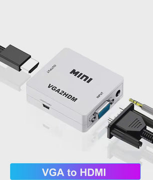 Universele HDMI AV RCA & VGA Converter Adapter | 1080p Ondersteuning