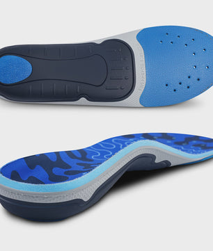 Orthopedische Steunzolen voor Platte Voeten, Hielpijn & Plantaire Fasciitis - Unisex Schoen Inlegzolen