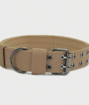 Tactische Hondenhalsband - Duurzaam Nylon Militaire Stijl voor Middelgrote tot Grote Honden