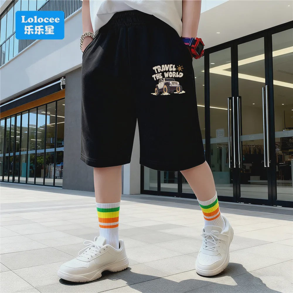 Zomer Shorts voor Jongens (3-14 jaar) - Katoen, Sportief & Comfortabel