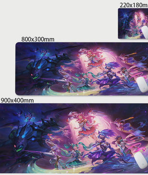 League of Legends XXL Gaming Muismat - Anti-slip Bureau Mat voor PC & Laptop