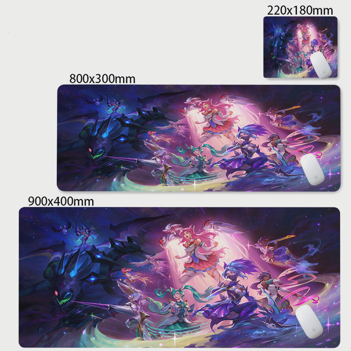 League of Legends XXL Gaming Muismat - Anti-slip Bureau Mat voor PC & Laptop