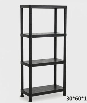 Modulaire Zwarte Kunststof Planken - 3, 4 of 5 Niveaus - Waterdicht & Eenvoudig te Monteren