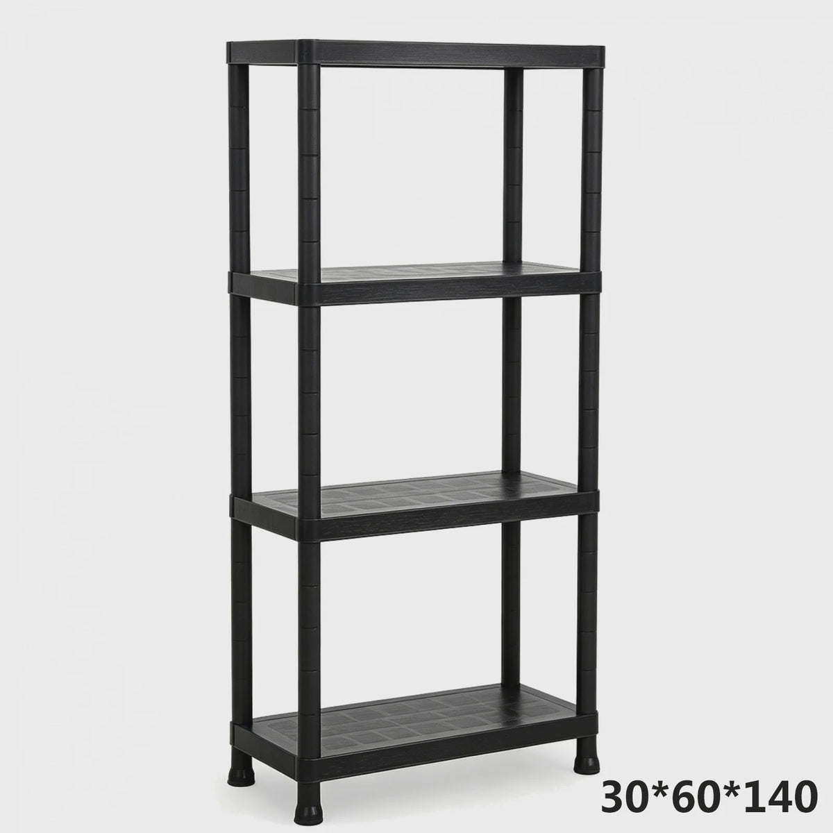 Modulaire Zwarte Kunststof Planken - 3, 4 of 5 Niveaus - Waterdicht & Eenvoudig te Monteren