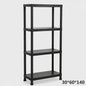 Modulaire Zwarte Kunststof Planken - 3, 4 of 5 Niveaus - Waterdicht & Eenvoudig te Monteren
