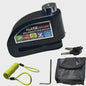 Waterdicht Motor Alarm Schijfrem Slot - Anti-diefstal Beveiliging voor Motor & Fiets + Herinneringskabel
