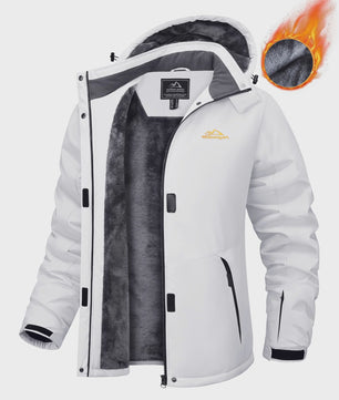TACVASEN Dames Winter Parka Jas - Fleece gevoerd, Waterdicht & Winddicht Ski Jack