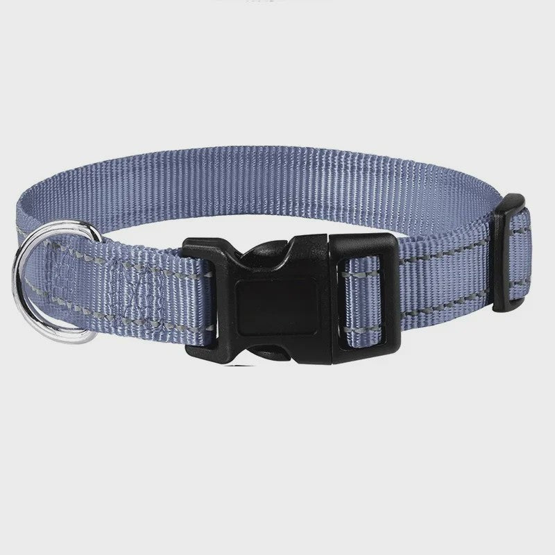 Reflecterende Hondenhalsband - Verstelbaar Nylon, Veilig en Duurzaam