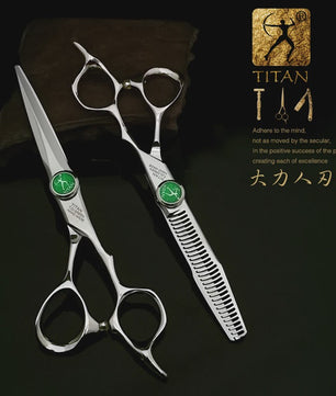 Titan Professionele Kappersschaar - Knippen &!==! Dunnen Schaarschaar voor Salon & Barbier