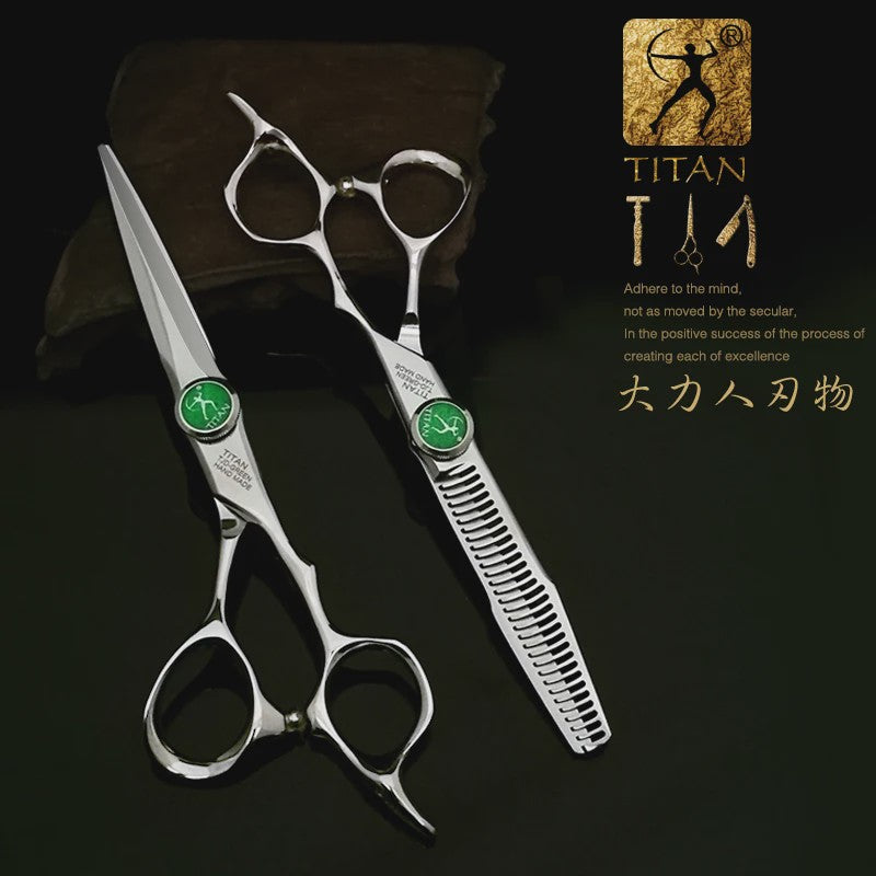 Titan Professionele Kappersschaar - Knippen &!==! Dunnen Schaarschaar voor Salon & Barbier