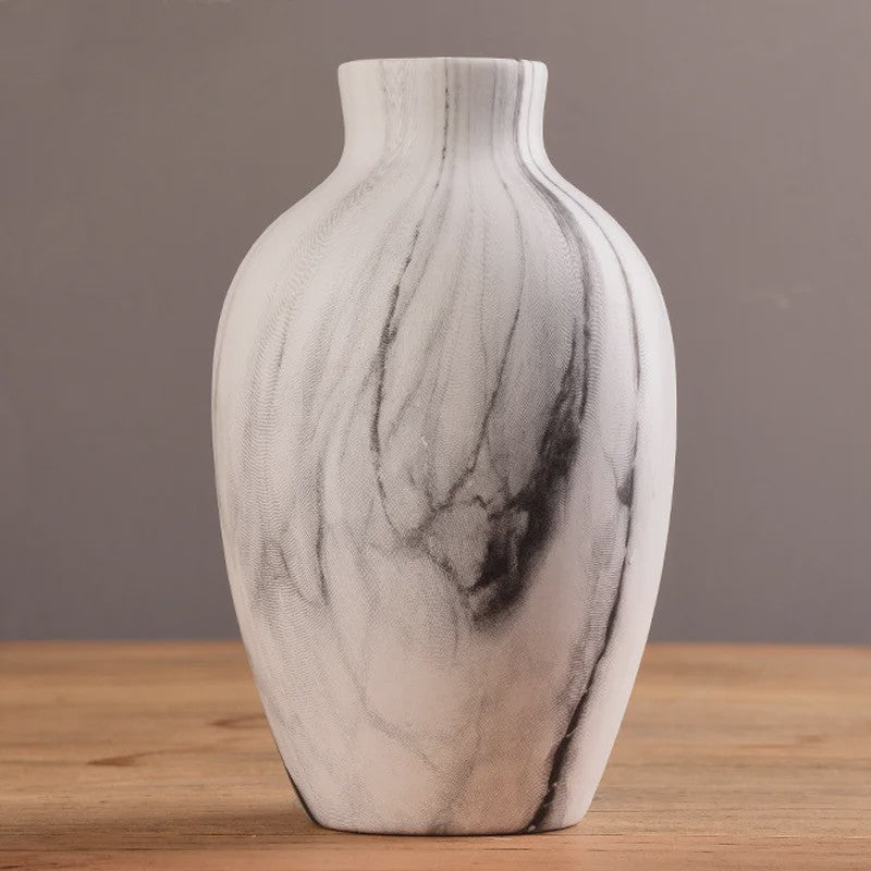 Moderne Keramische Vaas - Scandinavisch Design voor Woonkamer Decoratie