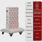 Professioneel Rood & Near Infrared LED Therapie Paneel - 630nm/660nm/850nm Dual Chip