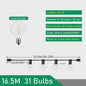 Waterdichte LED Tuinslinger Verlichting G40 - 9M tot 17M - Sfeervolle Buitenverlichting