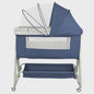 4-in-1 Baby Co-Sleeper Crib: Verstelbaar, Kantelbaar, Wielen met Rem, Matras, 0-24 Maanden