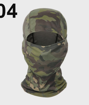 Multicam Camouflage Balaclava - Volledig Gezicht Hoofddeken voor Skiën, Fietsen & Outdoor
