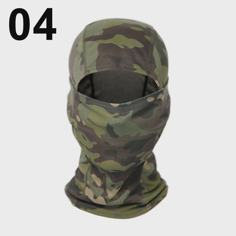 Multicam Camouflage Balaclava - Volledig Gezicht Hoofddeken voor Skiën, Fietsen & Outdoor