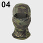 Multicam Camouflage Balaclava - Volledig Gezicht Hoofddeken voor Skiën, Fietsen & Outdoor
