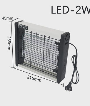 UV Muggenlamp - Oplaadbare Elektrische Insectendoder, Stiller dan 30dB, Binnen & Buiten