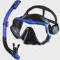 Professionele Duikbril en Snorkel Set voor Volwassenen - Panoramisch Zicht & Duurzaam Gehard Glas