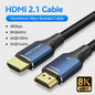 Vention HDMI 2.1 Kabel 8K 60Hz 4K 120Hz 48Gbps voor PS5, Dolby Vision, HDR, eARC