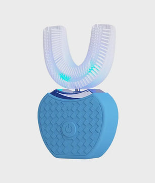 360° Draagbare Elektrische Tandenborstel - Siliconen U-Vorm Opzetstuk - Waterdicht & USB Oplaadbaar