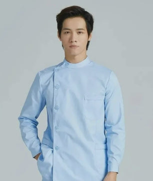 Medische Scrubs Uniform Heren - Korte & Lange Mouw | Zorgkleding
