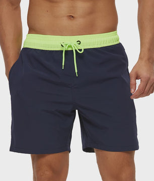 Heren Zwembroek Zomer Sportief Ademend met Elastische Tailleband, Mesh Voering en Zakken