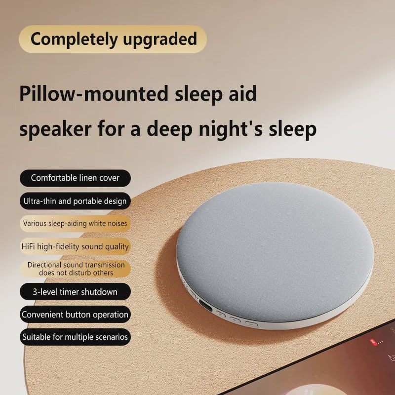 Dunne Bluetooth Slaap Speaker - Draagbaar, HiFi Geluid & Timer