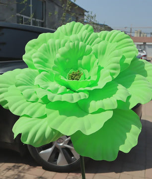 Grote Kunstbloem Pioenroos - 80cm Diameter - Decoratie voor Feesten, Evenementen & Bruiloften