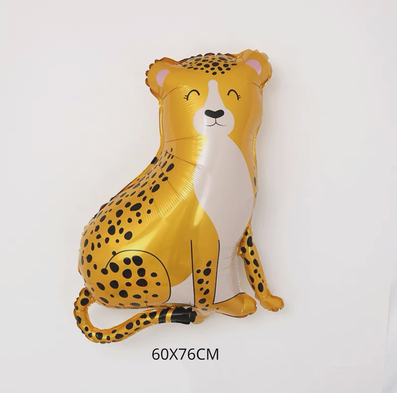 Jungle Safari Dieren Folieballonnen - Leeuw, Olifant, Zebra, Giraf & Aap - Verjaardag Decoratie