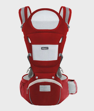 Ergonomische Baby Draagzak Multifunctioneel met Heupstoel - 0 tot 36 Maanden