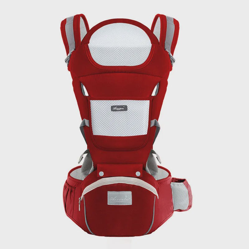 Ergonomische Baby Draagzak Multifunctioneel met Heupstoel - 0 tot 36 Maanden