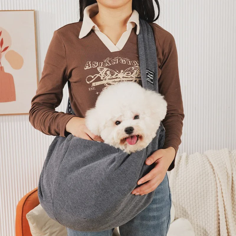 Comfortabele Honden & Katten Draagtas Sling - Ideaal voor Outdoor Reizen & Dagjes Uit