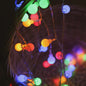 10 Meter LED Snoer Verlichting met Baljes - USB/Batterij - Buiten & Binnen - Feestelijk Decoratie Licht