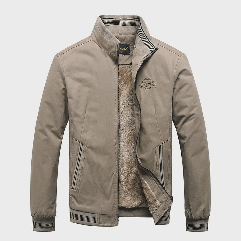 Herfst Winter Heren Jas - 100% Katoen, Warm & Casual Vintage Stijl