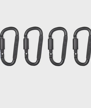 Set van 4-6 Aluminium Karabiners - Veelzijdige Clips voor Sleutels, Camping en Outdoor
