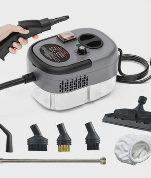 Krachtige 2500W Hogedruk Stoomreiniger - Multifunctioneel & Hittebestendig voor Huis & Auto