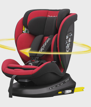 Reecle I-Size 360° Draaibaar Autostoeltje 40-150cm (0-12 Jaar) met ISOFIX