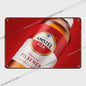 Vintage Bier Metalen Wanddecoratie - Retro Poster voor Bar, Pub & Man Cave (20x30cm)
