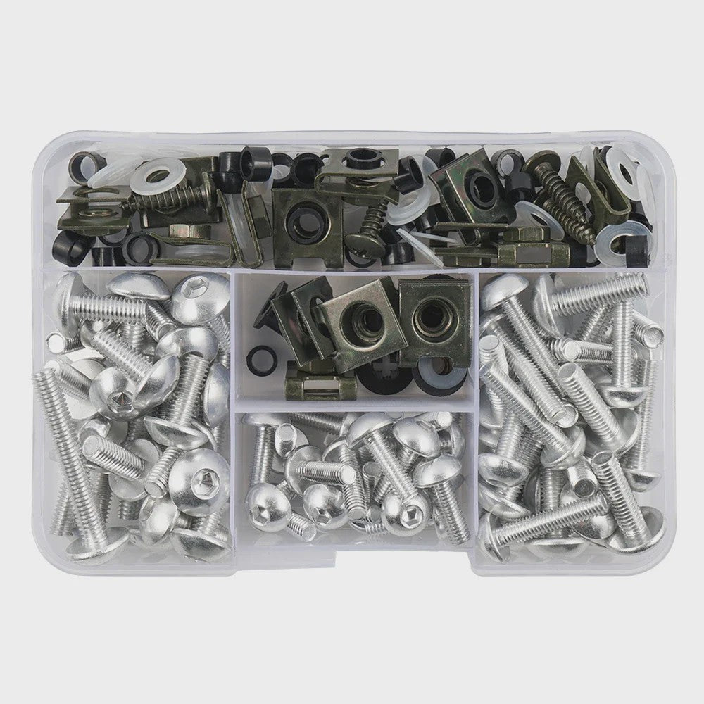 177-delige Motor Kuipbouten & Moeren Set - Universeel voor Diverse Motormodellen