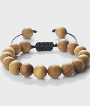Houten Kralen Armband Sandelhout - Tibetaans Boeddha Meditatie & Gebedssieraad