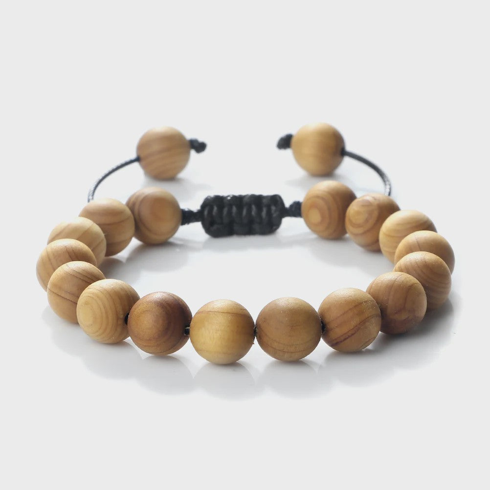 Houten Kralen Armband Sandelhout - Tibetaans Boeddha Meditatie & Gebedssieraad