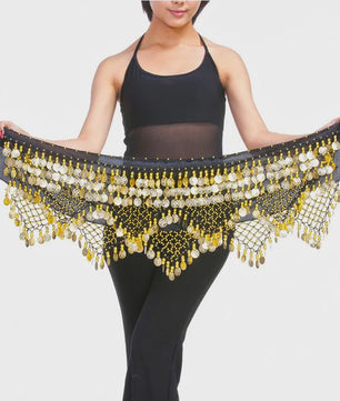 Buikdans Heupketting met Munten - Dansgordel voor Danseressen