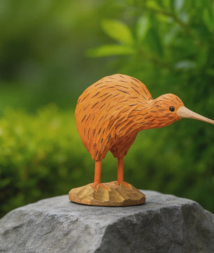 Handgesneden Houten Vogel Beeldjes: Toekan, Adelaar & Meer - Unieke Decoratie