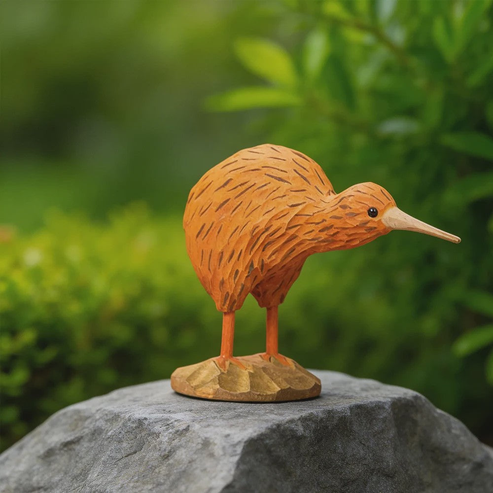Handgesneden Houten Vogel Beeldjes: Toekan, Adelaar & Meer - Unieke Decoratie