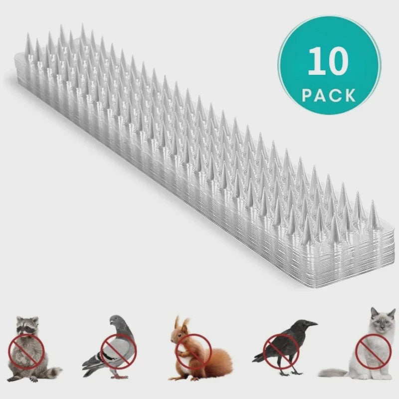 Set van 10, 20 of 30 Anti-Vogel Prikkers - Duurzame PVC Spikes voor Tuin, Hekken en Dakgoten