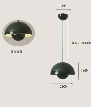 Moderne Design Hanglamp 'Bud' - 23cm - Meerdere Kleuren - Sfeervolle Verlichting